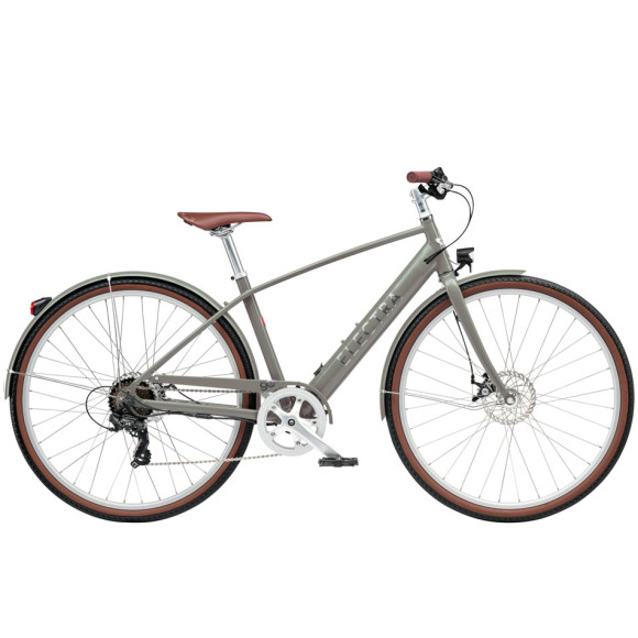 Bicicleta ELECTRA Loft Go 7D EQ Step Over 2024 GRIS M