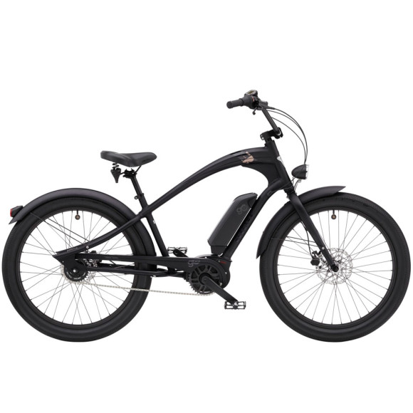 Bicicleta ELECTRA Ace of Spades Go 5i 2022 PRETO Tamanho único
