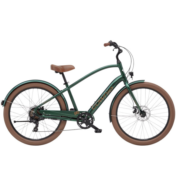Bicicleta ELECTRA Townie Go 7D EQ Step Over 2024 VERDE M