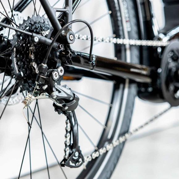 Vélo TREK Allant+ 5 Stagger 545Wh 2023 LE NOIR S