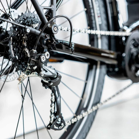 Vélo TREK Allant+ 5 Stagger 545Wh 2023 LE NOIR S