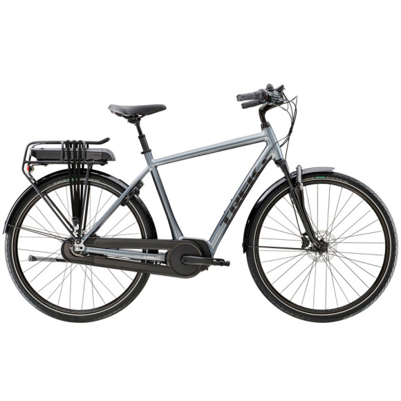 Bicicleta TREK District+ 2 400 Wh 2023 GRIS M