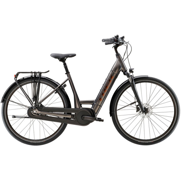 Bicicleta TREK District+ 3 Lowstep 2023 NEGRO XL