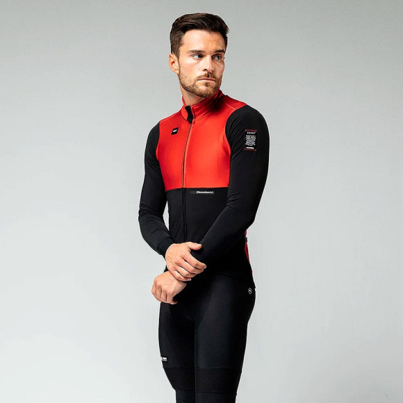 GOBIK Mist Blend Men's Jacket 2024 BLACK RED M