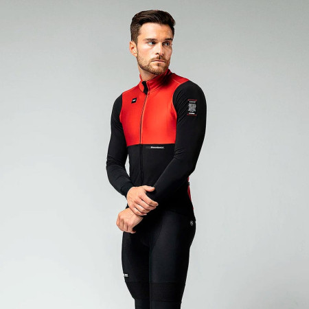 GOBIK Mist Blend Men's Jacket 2024 BLACK RED M