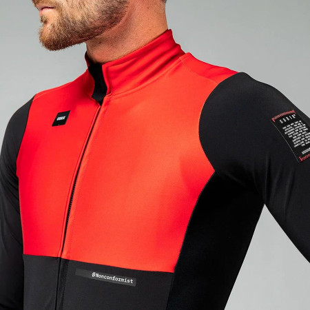 GOBIK Mist Blend Men's Jacket 2024 BLACK RED M