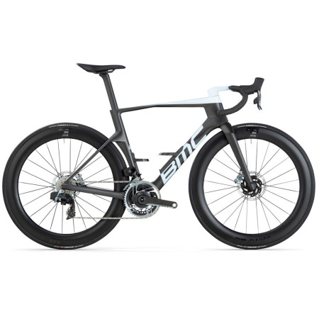 BMC Teammachine R 01 ONE 2024 Bicycle BLACK WHITE 47