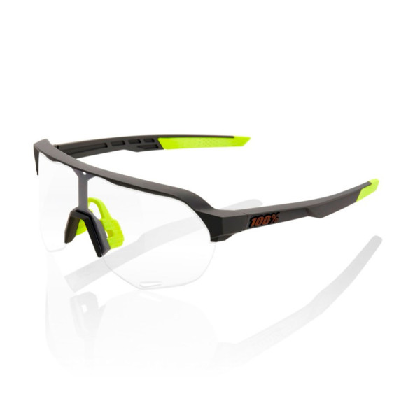 Lunettes à verres photochromiques gris froid 100 % S2 Soft Tact 