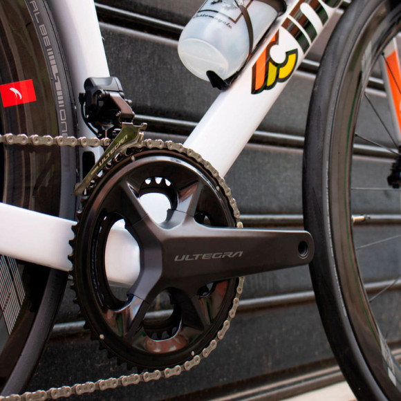 Bicicleta CINELLI Pressure Ultegra 12v Di2 Fulcrum Wind 55 BLANCO M