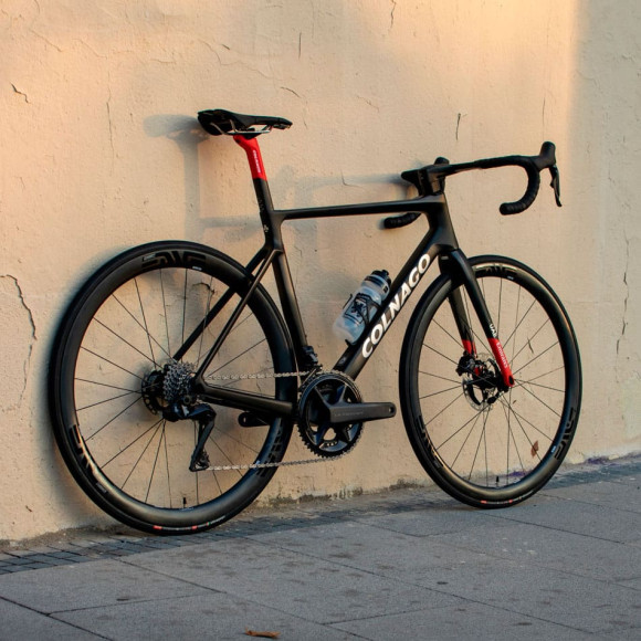 Bicicleta COLNAGO V4RS Disc Ultegra Di2 ENVE SES NEGRO XS