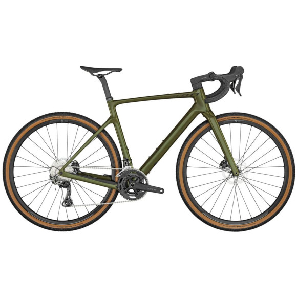 Bicicleta SCOTT Addict Gravel 30 2023 OLIVA 49