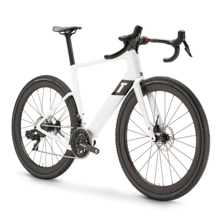 3T Racemax Italia Force D2 AXS 2x12 700C Bicycle WHITE 56