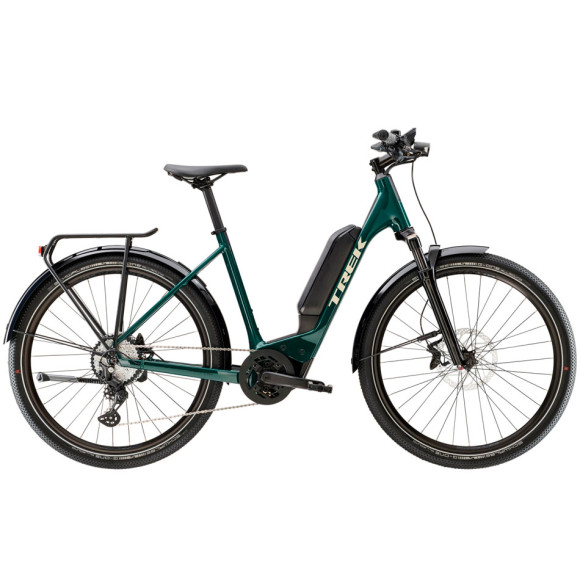 Bicicleta TREK Allant+ 6 Lowstep 400 Wh 2023 VERDE S