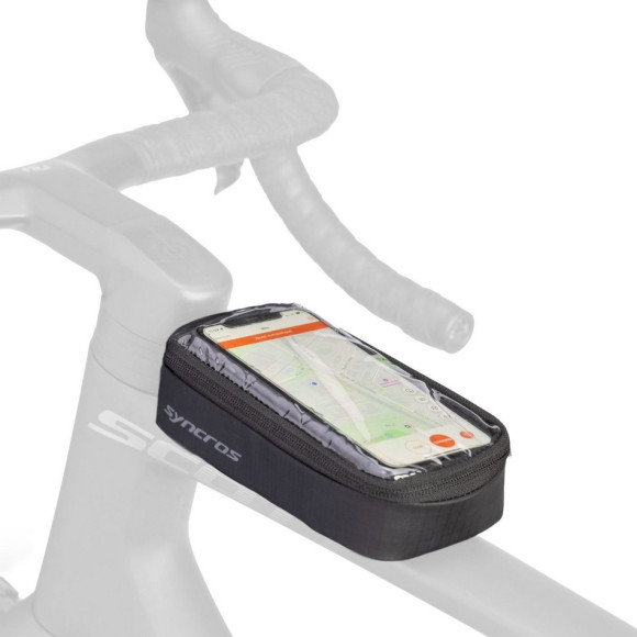SYNCROS Ride Touch Screen Top Tube Bag Black 