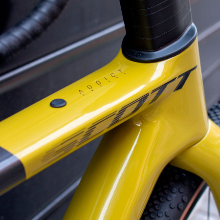 Bicicleta SCOTT Addict Gravel Tuned HMX Custom NEGRO AMARILLO 49
