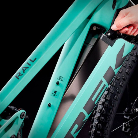 Bicicleta TREK Rail 7 Gen 3 2023 TURQUESA S
