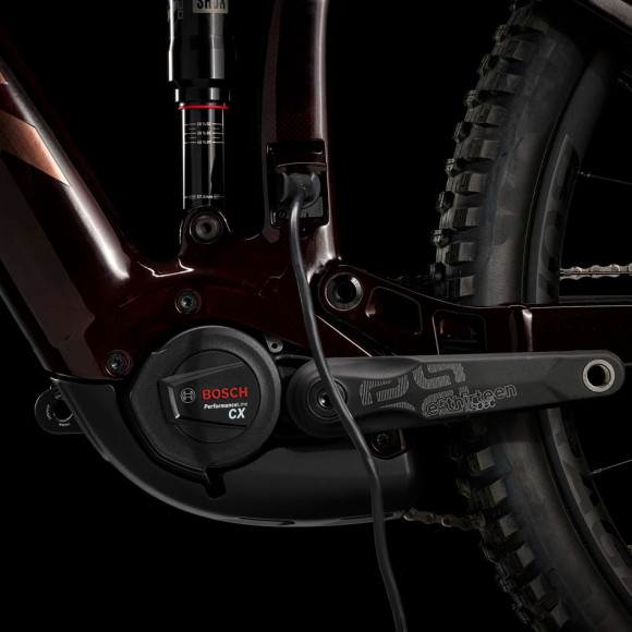 Bicicleta TREK Rail 9.7 Gen 4 750 Wh 2023 GRANATE M