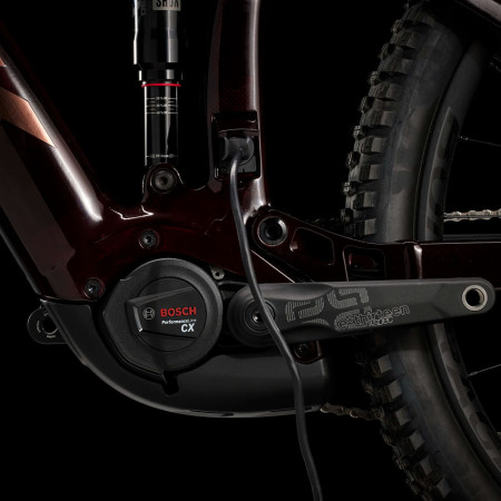 Bicicleta TREK Rail 9.7 Gen 4 750 Wh 2023 GRANATE M