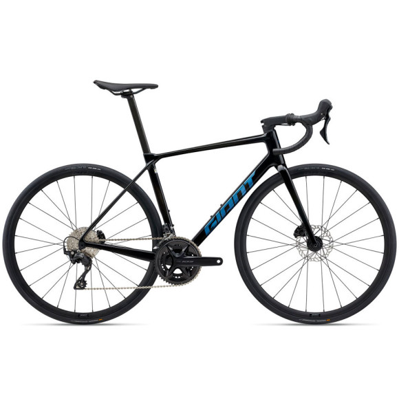 Bicicleta GIANT TCR Advanced 2 Pro Compact 2024 PRETO M
