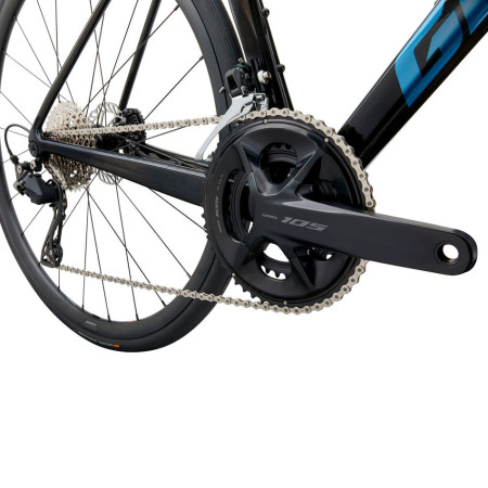 Bicicleta GIANT TCR Advanced 2 Pro Compact 2024 PRETO M