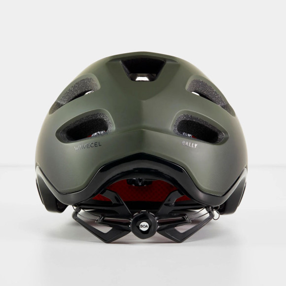Casco TREK Rally WaveCel Montaña NEGRO VERDE S