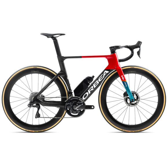 Bicicleta ORBEA Orca Aero M10i Replica 2024 NEGRO ROJO 47
