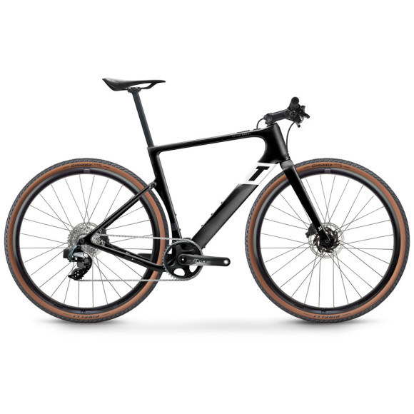 Bicicleta 3T Ultra BOOST Urban Force D1 AXS 1x12 Flatbar 650B NEGRO BLANCO XXS