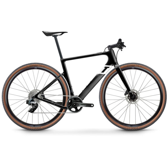 Bicicleta 3T Ultra BOOST Urban Force D1 AXS 1x12 Flatbar 700C NEGRO XXS