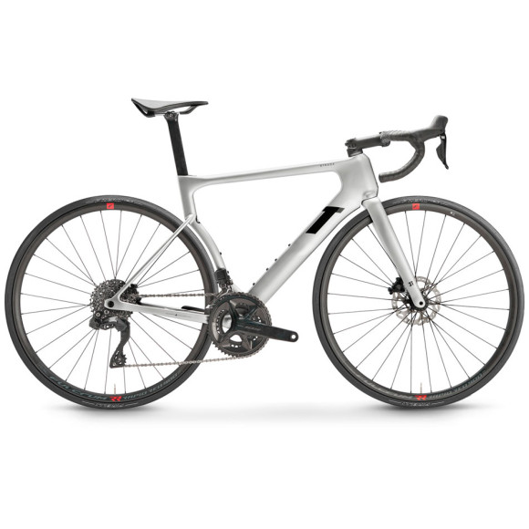 Bicicleta 3T Strada 105 Di2 2x12 PLATA XXS