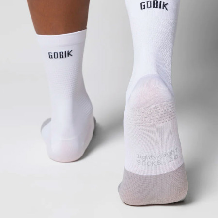 Calcetines GOBIK Lightweight 2.0 unisex 2024 BLANCO S