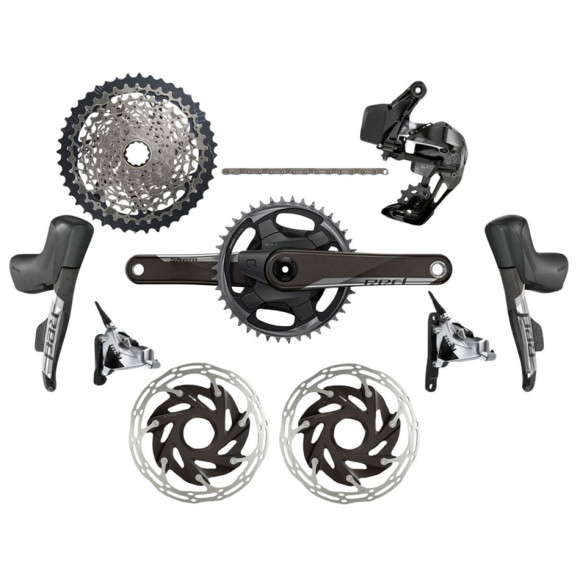 Sram Red Powermeter XPLR eTap AXS 1x12V I 172.5mm 42 Teeth 10-44 Groupset 