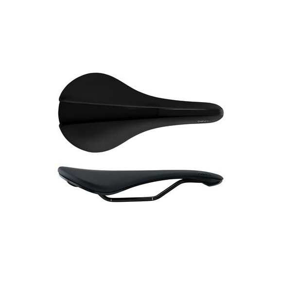Sillín FABRIC LINE Elite Cromo Rail 142 mm negro 