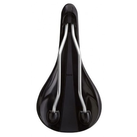 Sillín FABRIC LINE Elite Cromo Rail 142 mm negro 