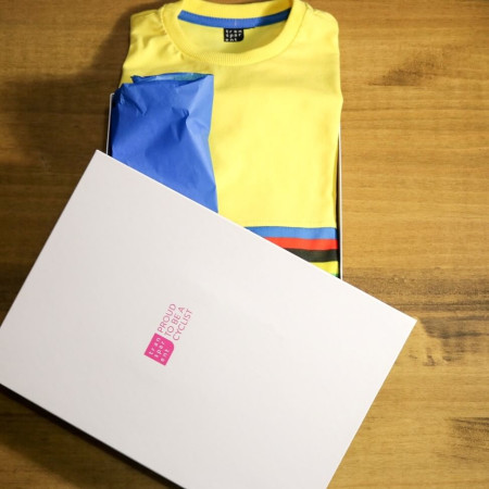 Camiseta TRANSPARENT World Cup amarillo M