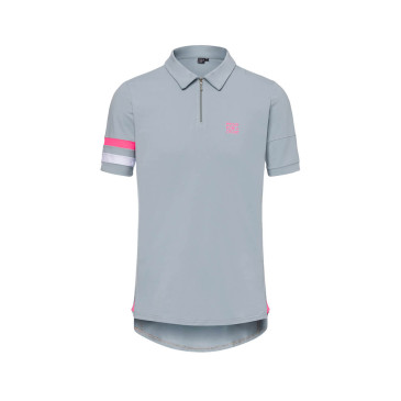 Polo TRANSPARENT fluor grey