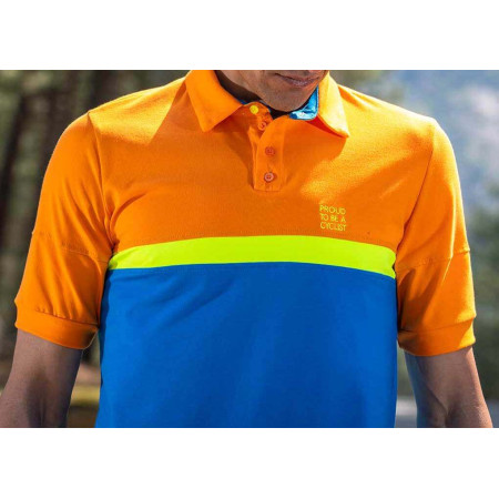 Polo TRANSPARENT Sport naranja S
