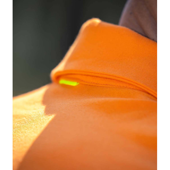 Polo TRANSPARENT Sport naranja S