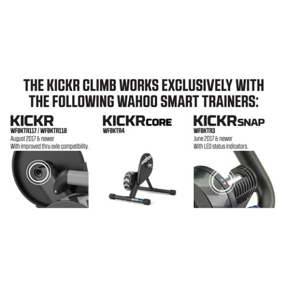 Simulador de Grados para interiores WAHOO KiRC k Climb 