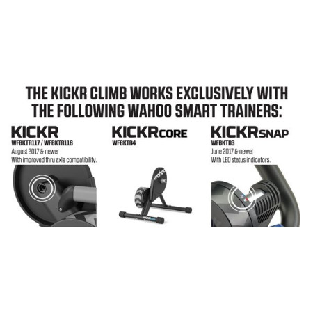Simulador de Grados para interiores WAHOO KiRC k Climb 
