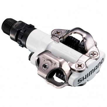 Pedais SHIMANO M520 SPD Branco