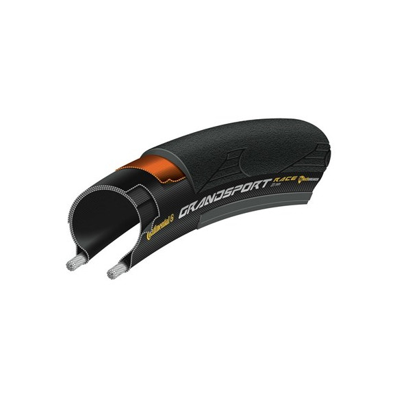 Cubierta CONTINENTAL Grand Sport Race 700x25C negro 