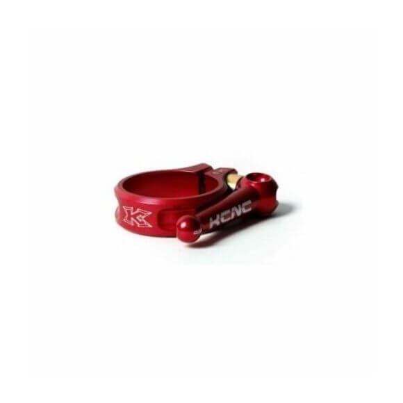 Abrazadera tija - cierre sillín KCNC 34.9 mm rojo 