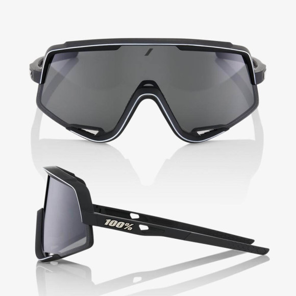 Gafas 100% Glendale Soft Tact negro lente ahumada 