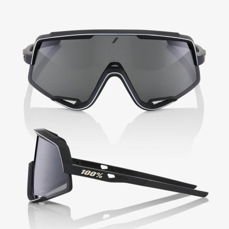 Gafas 100% Glendale Soft Tact negro lente ahumada 