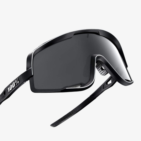 Gafas 100% Glendale Soft Tact negro lente ahumada 