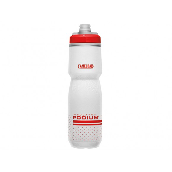 Bidón CAMELBAK Podium Big Chill Fiery red White 0.7L 