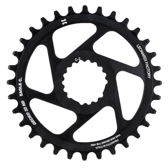 LEONARDI Gecko Capo Hollogram F-Si C2 32 chainring 