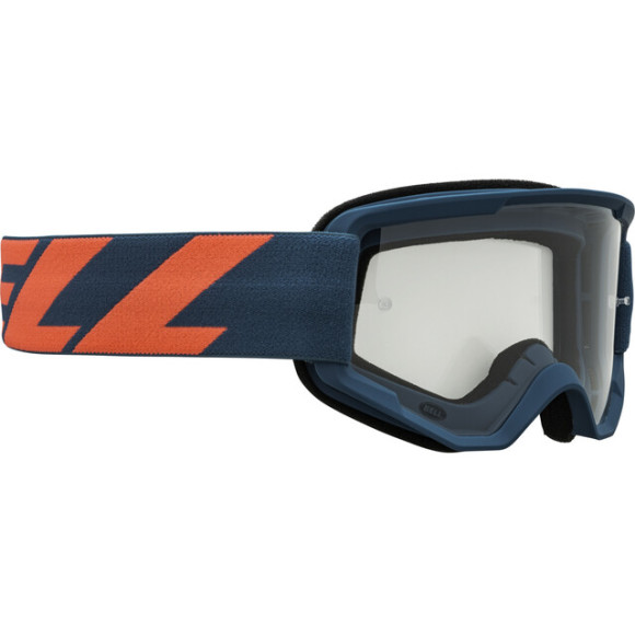 Máscara BELL Descender Outbreak Matte azul Infrared 