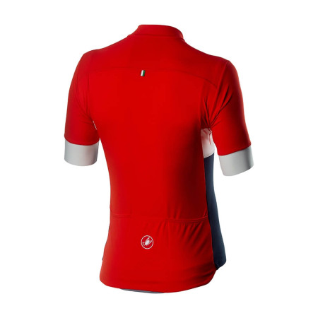 Maillot CASTELLI Prologo VI Fiery rojo azul XS
