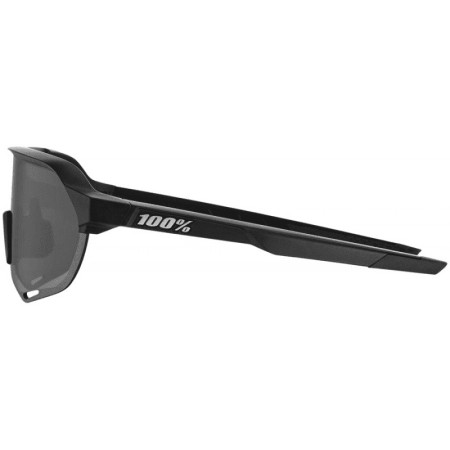 Glasses 100% S2 black Soft Tact black lente ahumada 